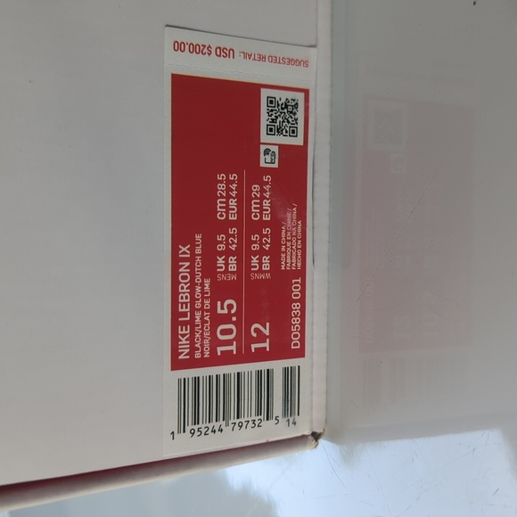 Nike LeBron IX (10.5M) - Picture 15 of 16